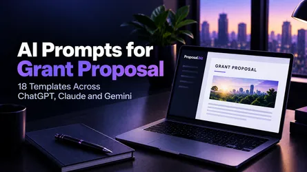 AI Prompts for Grant Proposal: 18 Templates Across ChatGPT, Claude And Gemini