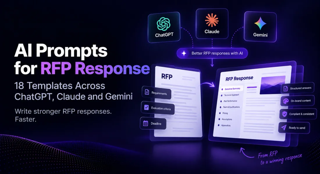 AI Prompts for RFP Response: 18 Templates Across ChatGPT, Claude And Gemini