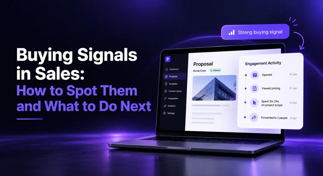 Buying Signals in Sales