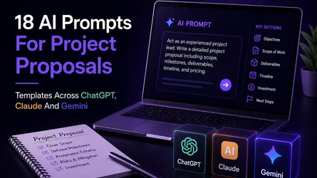 AI prompts for Project Proposal: 18 Templates Across ChatGPT, Claude And Gemini