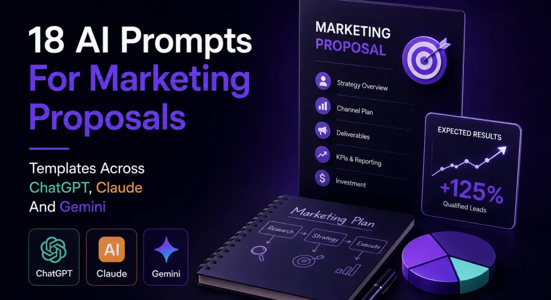 AI prompts for Marketing Proposal: 18 Templates Across ChatGPT, Claude And Gemini