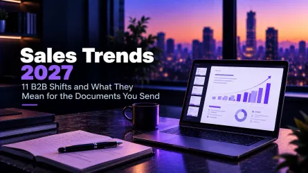 Sales Trends 2027: 11 B2B Shifts and What They Mean for the Documents You Send