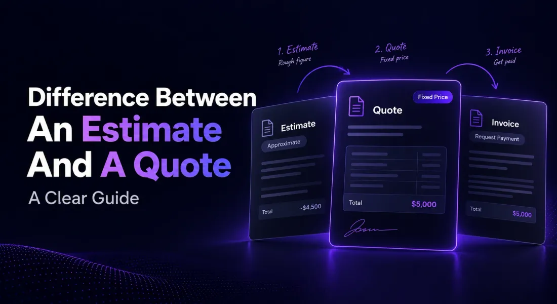 Difference Between An Estimate And A Quote: A Clear Guide