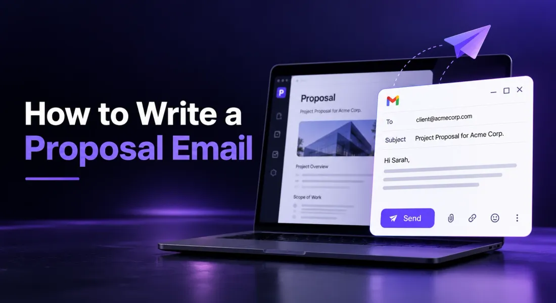 How to Write a Proposal Email