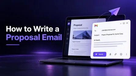 How to Write a Proposal Email