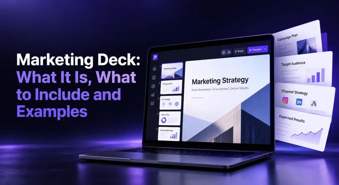Marketing Deck: What It Is, What to Include and Examples