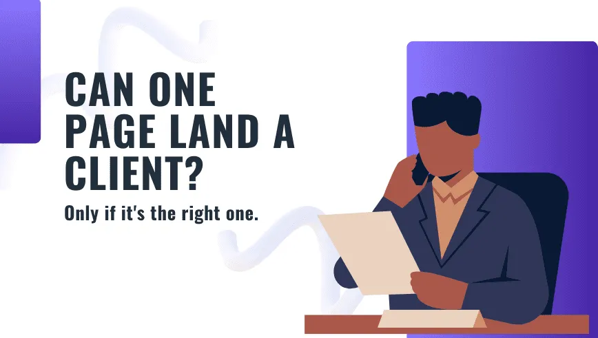One page business proposals: Do they really work? Do’s and Don’ts