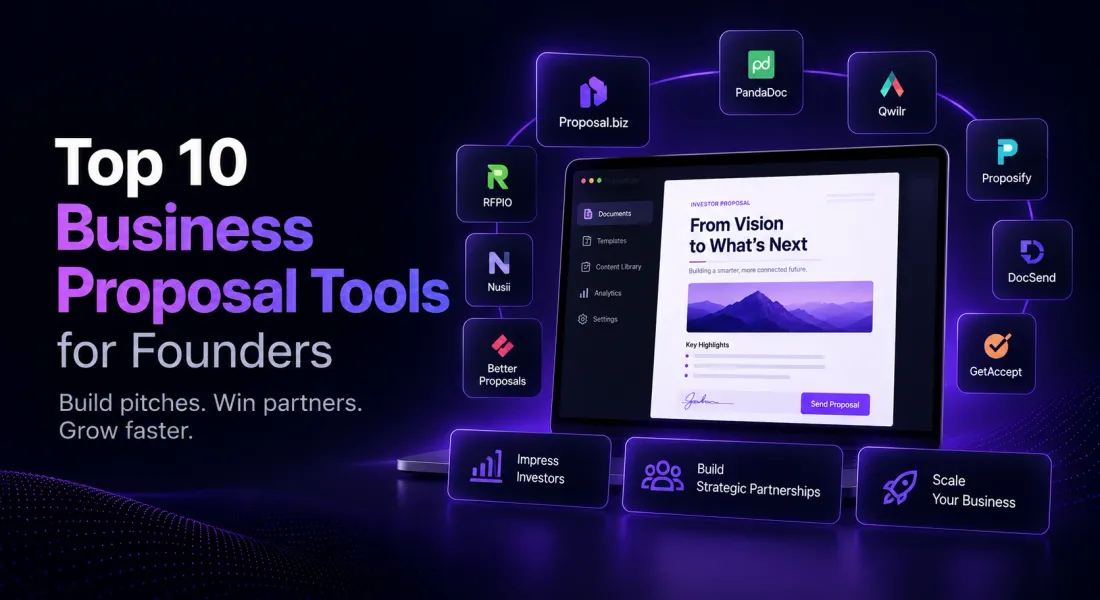 Top 10 Business Proposal Tools for Founders