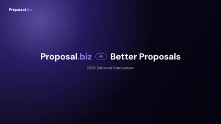 Better Proposals Alternative Page