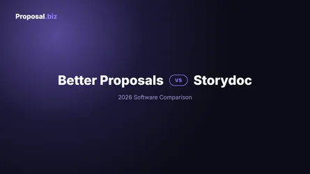 Better Proposals vs Storydoc Comparison