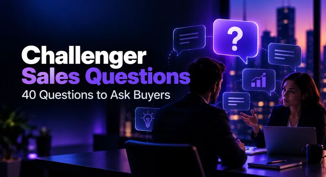 Challenger Sales Questions: 40 Questions to Ask Buyers