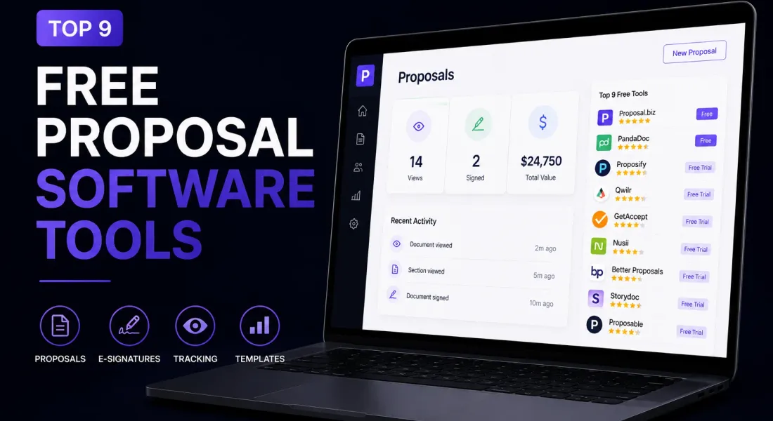 Top 9 Free Proposal Software Tools