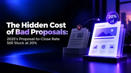 The Hidden Cost of Bad Proposals: 2025’s Proposal-to-Close Rate Still Stuck at 20%