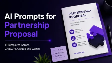 AI Prompts For Partnership Proposal: 18 Templates Across Models