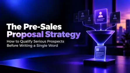 The Pre-Sales Proposal Strategy: How to Qualify Serious Prospects Before Writing a Single Word
