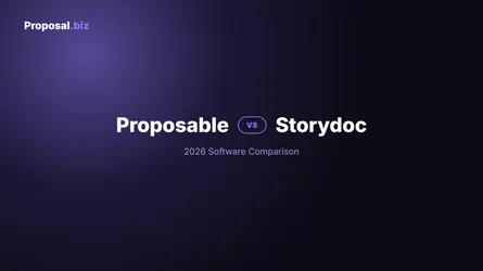 Proposable vs Storydoc Comparison