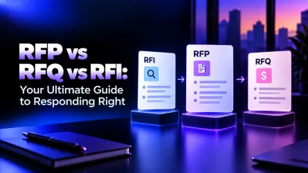 RFP vs RFQ vs RFI: Use This Cheatsheet to Crack the Code (And Respond Right)