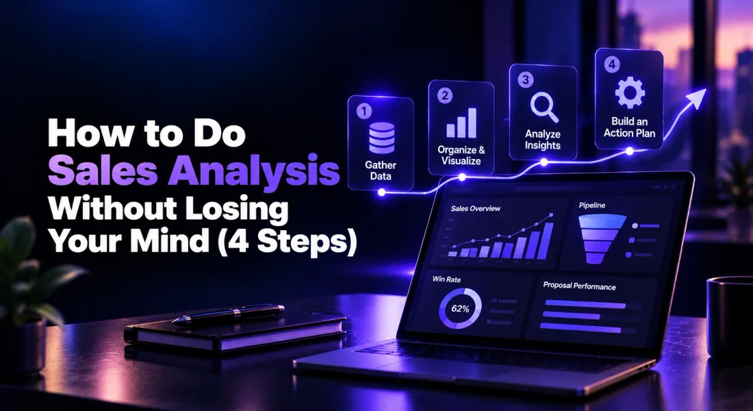How to Do Sales Analysis Without Losing Your Mind (4 Steps)