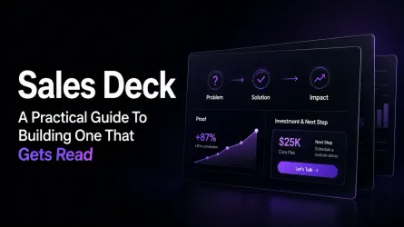 Sales Deck: A Practical Guide To Building One That Gets Read