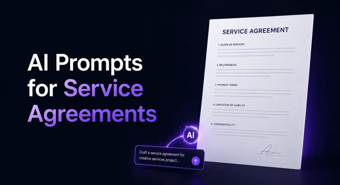 AI Prompts For Service Agreement: 18 Templates Across Models