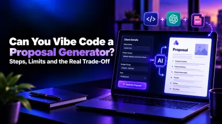 Can You Vibe Code a Proposal Generator? Steps, Limits and the Real Trade-Off