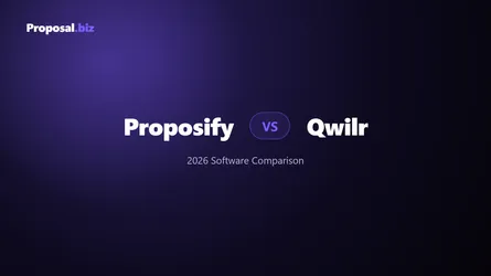 Proposify vs Qwilr Comparison