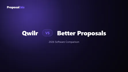 Qwilr vs Better Proposals Comparison