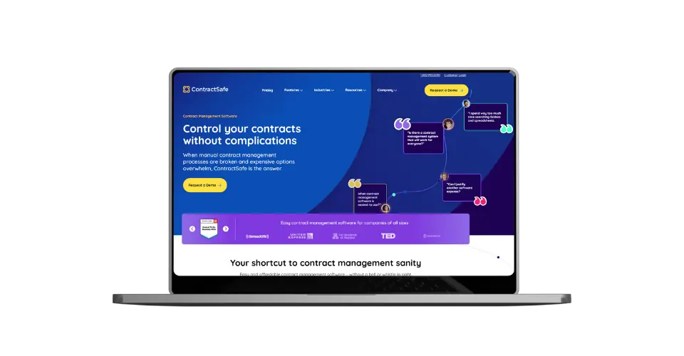 ContractSafe HIPAA compliant contract management