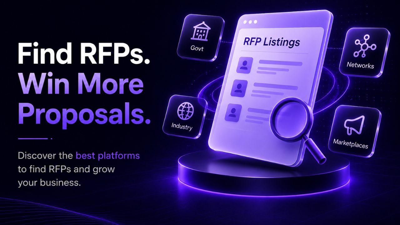 Platforms to Find RFPs | Top RFP Search Sites 2025