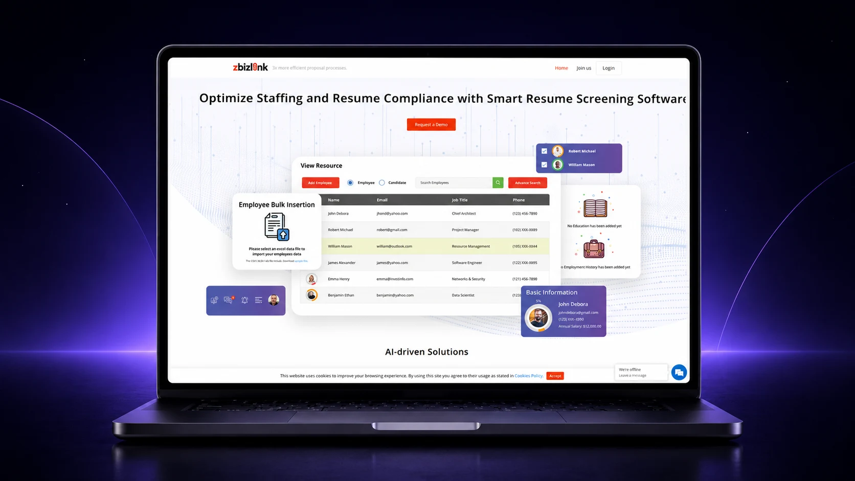 Zbizlink RFP response and proposal management tool